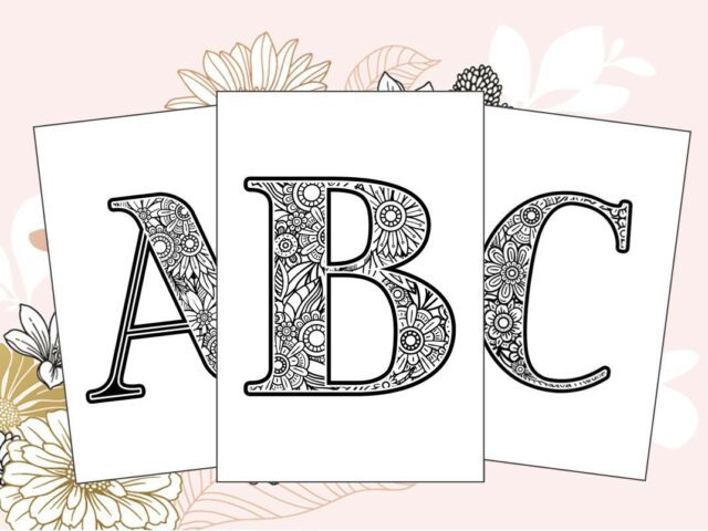ABC målarbilder